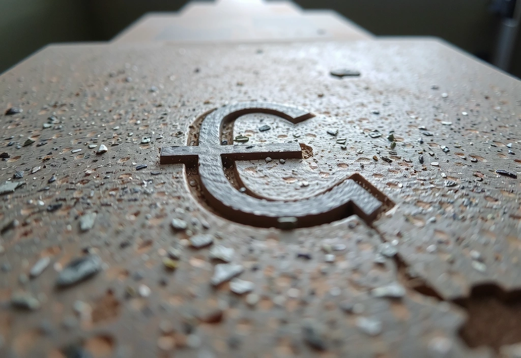 Copyright symbol detail