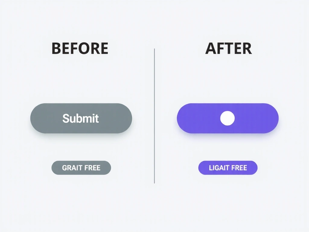 Micro-interaction design for a button